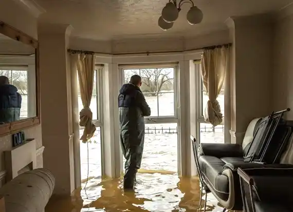 water damage restoration service German Valley